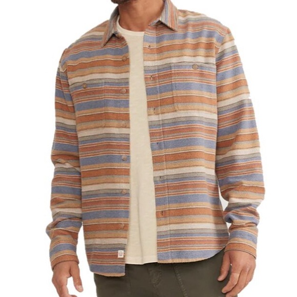 Marine Layer Other - Marine Layer Mens Size M Maddox Baja Button Front Overshirt